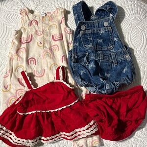 Old Navy Bundle for Baby Girl 3-6 Months (P12)